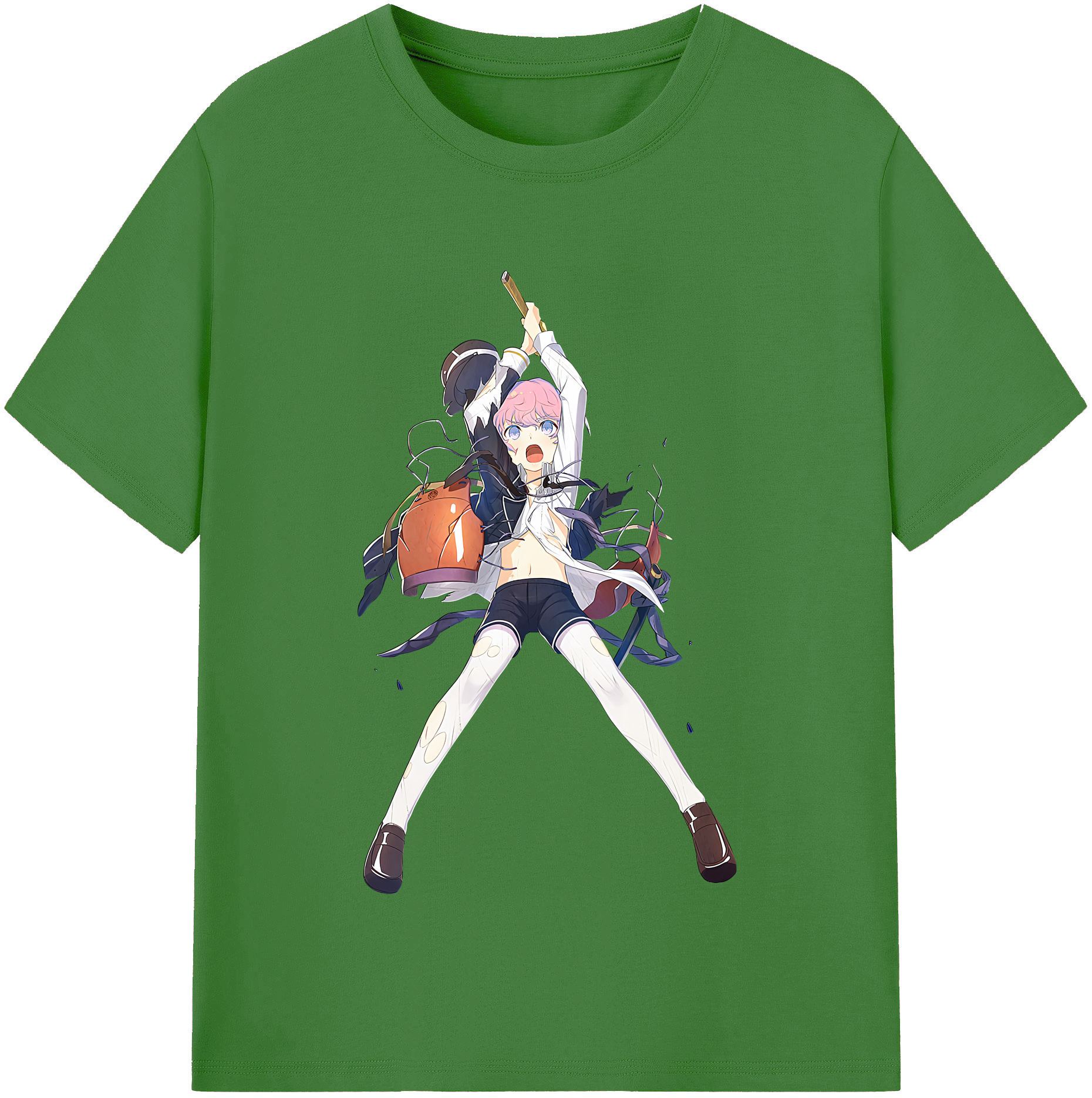 （画像用） 刀剣乱舞 Touken Ranbu レディースカジュアルプリントTシャツ（綿100％）